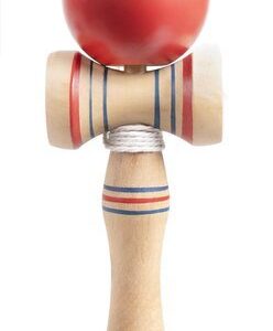 Fából készült készségfejlesztő játék (kendama) - csíkos (BBJ) - Image 3