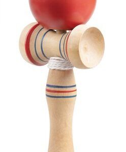 Fából készült készségfejlesztő játék (kendama) - csíkos (BBJ) - Image 4