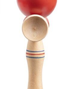 Fából készült készségfejlesztő játék (kendama) - csíkos (BBJ) - Image 5