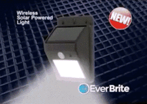 E.B. napelemes mozgásérzékelős szolár lámpa - 20 LED  (BBL) - Image 6