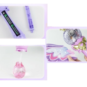 Fairy varázspálca formájú automata buborékfújó pisztoly (BBJ) - Image 5