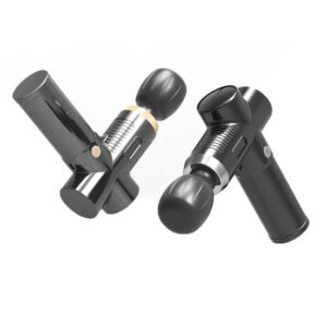 Mini3 vezeték nélküli mini masszázspisztoly - fascia fellazító masszírozó készülék 3 erősségi fokozattal és szilikon fejjel (BBV) - Image 4