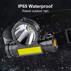 Extra könnyű akkus fejlámpa - USB-n tölthető - B0963T (BBV) (BBD) - Image 4