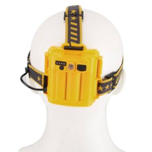 Extra fényerejű, 300W dupla P50 COB LED akkus fejlámpa biztonsági fénnyel (BBE) (BBD) - Image 4