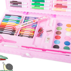 86 részes kreatív festő színező rajzkészlet - rózsaszín (BBJ) - Image 6