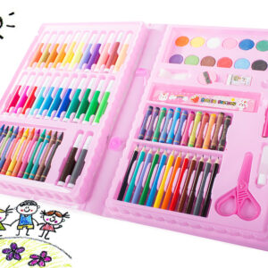 86 részes kreatív festő színező rajzkészlet - rózsaszín (BBJ) - Image 8