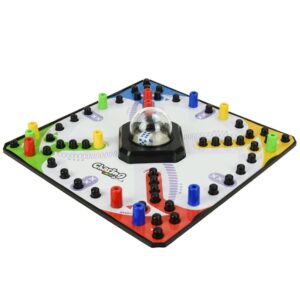 Készségfejlesztő fogócska társasjáték gyerekeknek kupolás dobókockával és színes bábukkal (BBLPJ) - Image 5