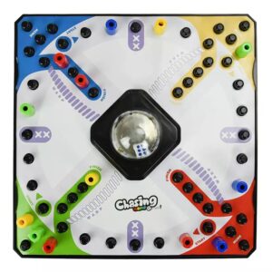 Készségfejlesztő fogócska társasjáték gyerekeknek kupolás dobókockával és színes bábukkal (BBLPJ) - Image 6