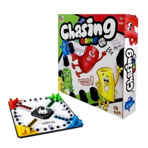 Készségfejlesztő fogócska társasjáték gyerekeknek kupolás dobókockával és színes bábukkal (BBLPJ) - Image 4