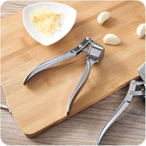 Praktikus, könnyen tisztítható fokhagyma nyomó - egyszerűen használható fokhagyma prés (BBKM) - Image 3