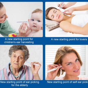 Vezeték nélküli endoszkópos fültisztító készülék - WiFi-s otoszkóp cserélhető szilikon fejekkel (THM) (BBD) - Image 5