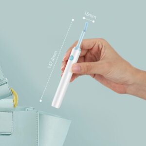 Vezeték nélküli endoszkópos fültisztító készülék - WiFi-s otoszkóp cserélhető szilikon fejekkel (THM) (BBD) - Image 6