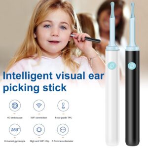 Vezeték nélküli endoszkópos fültisztító készülék - WiFi-s otoszkóp cserélhető szilikon fejekkel (THM) (BBD) - Image 4
