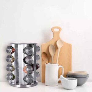 16 részes fűszertartó állvány forgatható kivitelben (BBA)(BBV) - Image 9