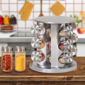 16 részes fűszertartó állvány forgatható kivitelben (BBA)(BBV) - Image 3