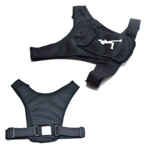 Jól szellőző, állítható méretű unisex futómellény - mobiltelefon tartóval (BBM) (FX) - Image 5