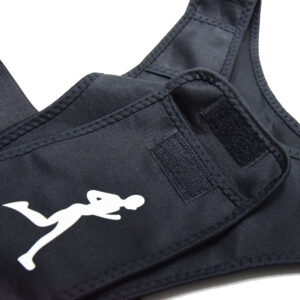 Jól szellőző, állítható méretű unisex futómellény - mobiltelefon tartóval (BBM) (FX) - Image 7