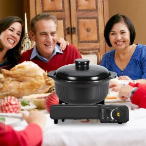 Hordozható kemping gázfőző alumínium égőfejjel és piezo automatikus gyújtóval (BBV) - Image 8