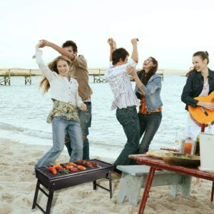 Kompakt méretű grill nyári sütögetésekhez - akár teraszon is használható (BBA) - Image 4