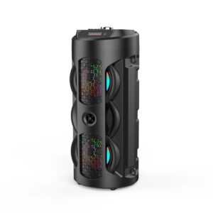 ZQS-4243 hordozható Bluetooth hangszóró házibulikhoz beépített akkumulátorral - 220V (BBV) - Image 5