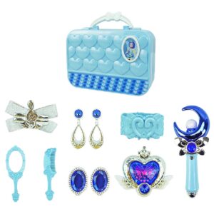 Elza hercegnős szépítkező készlet bőröndben kislányoknak - zenélő és világító varázspálcával, fésűvel, tükörrel és ékszerekkel (BBLPJ) - Image 9