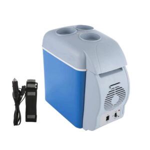 2in1 elektromos frissen tartó készülék utazáshoz - autós hűtőtáska és élelmiszer melegítő - vállpánttal és 3 pohártartóval a tetején - 7,5L, 65W (BBV) - Image 12