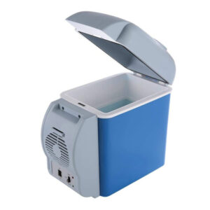 2in1 elektromos frissen tartó készülék utazáshoz - autós hűtőtáska és élelmiszer melegítő - vállpánttal és 3 pohártartóval a tetején - 7,5L, 65W (BBV) - Image 16