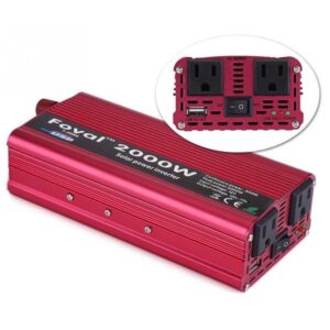 Feszültségátalakító inverter autókhoz és napelemekhez túlterhelés elleni védelemmel – 2000W (THM) - Image 3