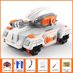 Távirányítós játék tank vízibombás összecsapásokhoz hang- és fényeffektekkel (BBJ) - Image 6