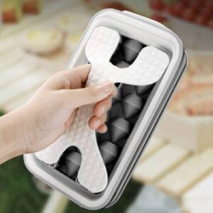 Kétoldalú, zárható jégkocka készítő -  helytakarékos, praktikus kiöntős jégkocka adagoló ( BBM) - Image 6