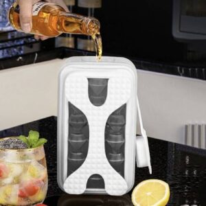 Kétoldalú, zárható jégkocka készítő -  helytakarékos, praktikus kiöntős jégkocka adagoló ( BBM) - Image 8