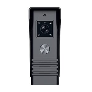 Modern kaputelefon éjjellátó kamerával, 16 féle csengőhanggal, és 7" színes kijelzővel - szürke (BBD) - Image 4