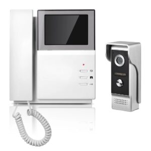 Videós kaputelefon - vízálló wifi-s kapucsengő éjjellátó kamerával és 4,3" kijelzővel - 480 x 272 P felbontás (BBD) - Image 8