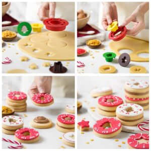 Karácsonyi tésztakiszúró szett mézeskalácshoz, süteményhez, kekszekhez - ünnepi mintákkal (BBKM) - Image 3