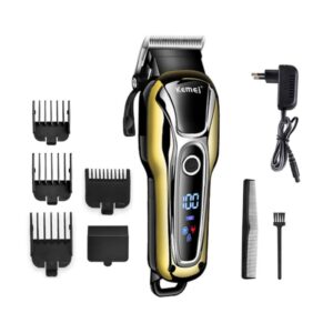 Kemei KM-1990 professzionális akkumulátoros hajvágó - 5 féle hosszúságban állítható - 220V (BBD) - Image 3