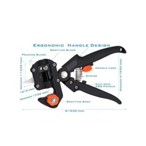 Multifunkciós kertészeti olló facsemeték metszéséhez és oltásához (BBL) - Image 10