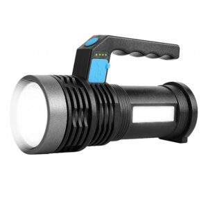 Multifunkciós, akkumulátoros zseblámpa - extra erős COB LED kézilámpa szereléshez, túrázáshoz, horgászathoz (BBD) - Image 9