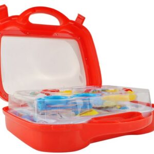 Kis méretű hordozható orvosi készlet hanghatásokkal orvosi táskában - oktató játék (BBJ) - Image 11