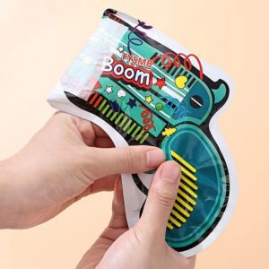Automatikusan felfújódó, konfetti kilövő pisztoly - party játékpisztoly csillogó konfettivel - 10 db-os csomag (BBJ) - Image 4