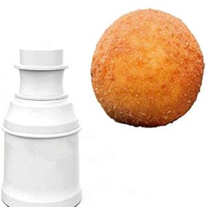 Univerzális töltött gombóc és krokett készítő eszköz 3 fejjel - csepp gömb és ovális forma (BBM) (FX) - Image 3