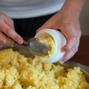 Univerzális töltött gombóc és krokett készítő eszköz 3 fejjel - csepp gömb és ovális forma (BBM) (FX) - Image 4