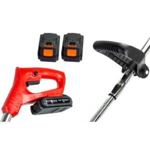 Kiyoshi / Hayami 36V akkus ultrakönnyű, segédkerekes szegélynyíró, fűkasza teleszkópos nyéllel, 2 db akksival (FX) (BBV) - Image 4