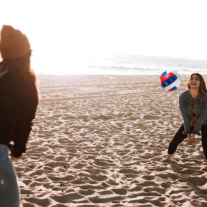 Strapabíró műbőr labda - röplabda, focilabda, kosárlabda (BBJ) - Image 8