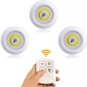 3 darabos vezeték nélküli led lámpa szett távirányítóval (BBL) - Image 10