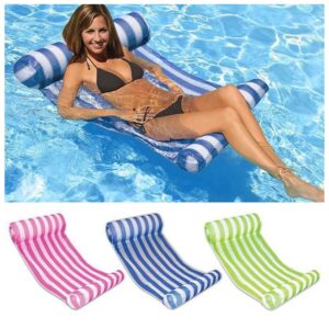 Lebegő pihenő matrac 2 beépített párnával - felfújható vízi függőágy (BBJ)(BBMJ) - Image 6