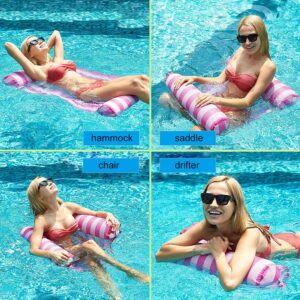 Lebegő pihenő matrac 2 beépített párnával - felfújható vízi függőágy (BBJ)(BBMJ) - Image 8