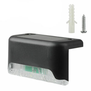 4 db-os lépcsőkorlátra helyezhető szolár lámpa - vízálló, környezetbarát megoldás teraszra, kertbe (BBV) - Image 4