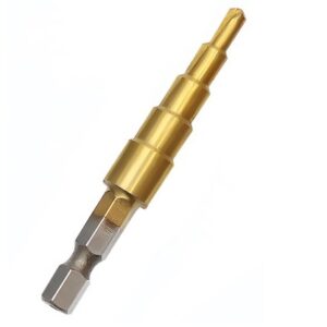 Bigstren 3 darabos lépcsős-fúró szett praktikus tárolóban, számozással, 4-32mm (BBL) - Image 11