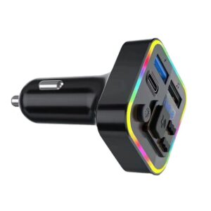 M6 multifunkciós autós mp3 transzmitter két USB bemenettel és LED világítással (BBD) - Image 6
