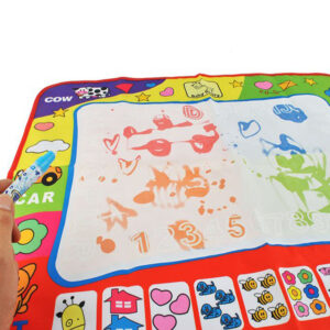 Készségfejlesztő mágikus festő szőnyeg varázslatos vízi tollakkal gyerekeknek - 60 x 80 cm (BBJ) - Image 8